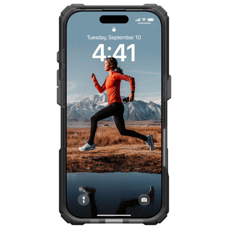 UAG Plasma XTE Backcover MagSafe Apple iPhone 16 Pro - Ash / Titanium - Afbeelding 8