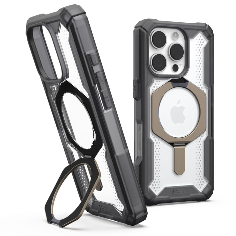 UAG Plasma XTE Backcover MagSafe Apple iPhone 16 Pro - Ash / Titanium - Afbeelding 4
