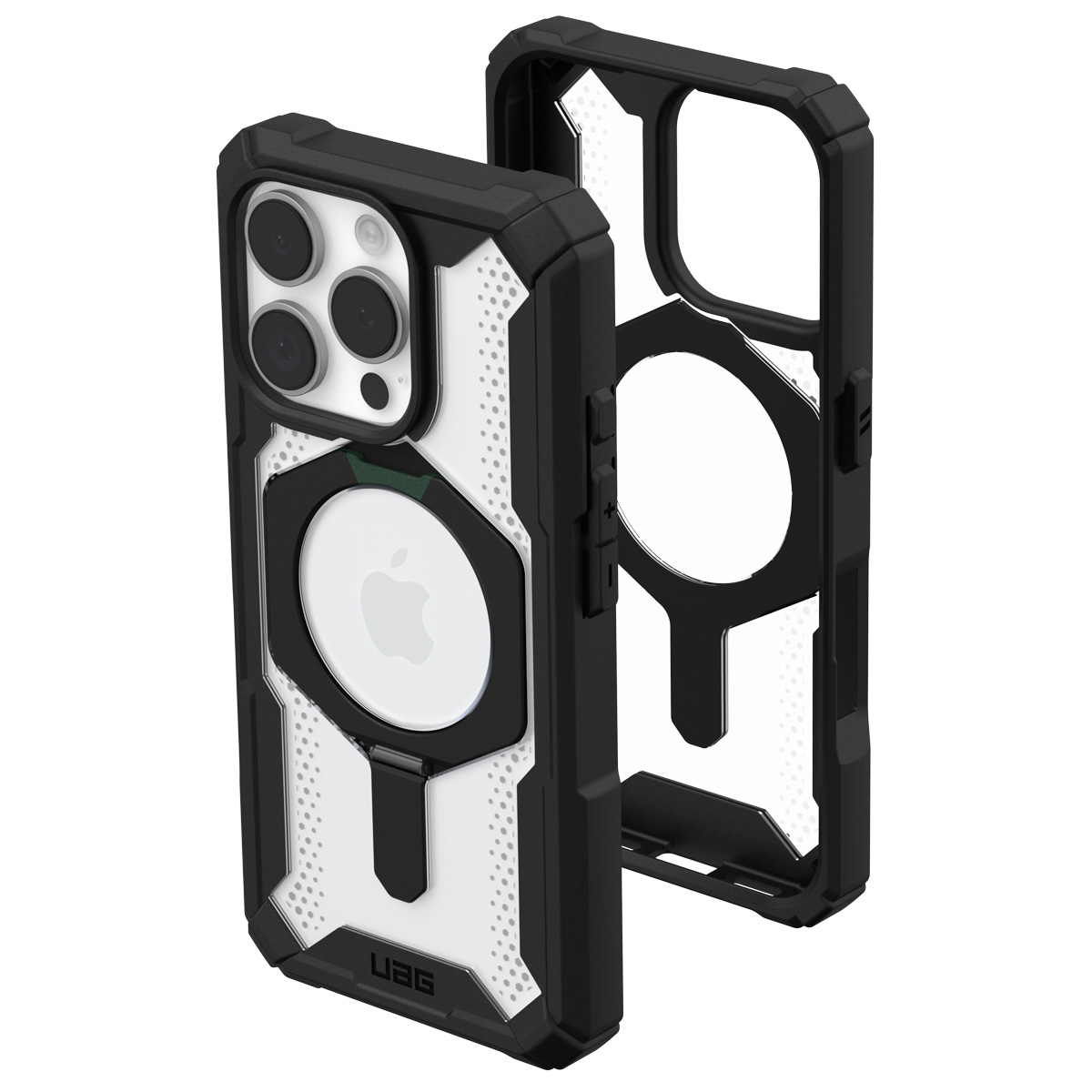 UAG Plasma XTE Backcover MagSafe Apple iPhone 16 Pro - Black / Clear - Afbeelding 6