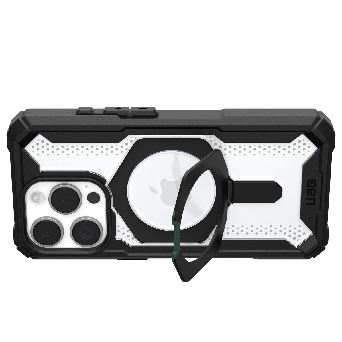 UAG Plasma XTE Backcover MagSafe Apple iPhone 16 Pro - Black / Clear - Afbeelding 9