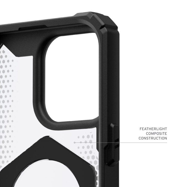 UAG Plasma XTE Backcover MagSafe Apple iPhone 16 Pro - Black / Clear - Afbeelding 5