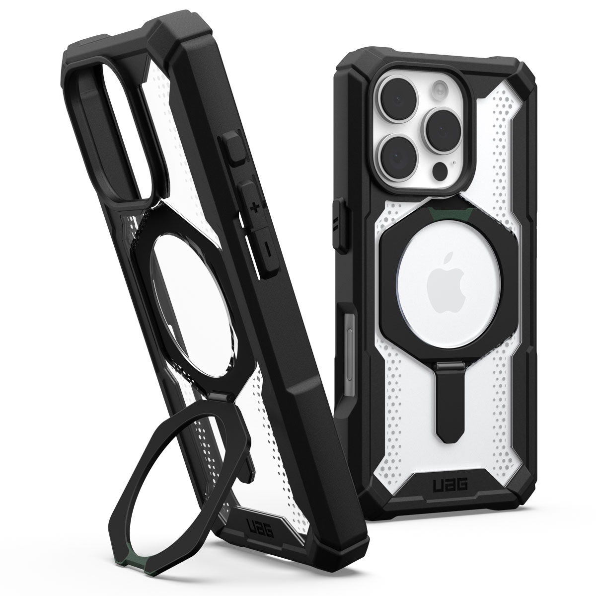 UAG Plasma XTE Backcover MagSafe Apple iPhone 16 Pro - Black / Clear - Afbeelding 2