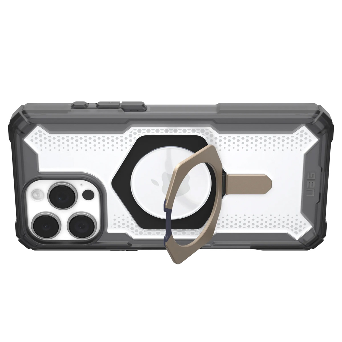 UAG Plasma XTE Backcover MagSafe Apple iPhone 16 Pro Max - Ash / Titanium - Afbeelding 5