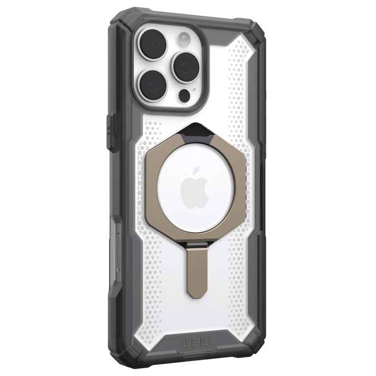 UAG Plasma XTE Backcover MagSafe Apple iPhone 16 Pro Max - Ash / Titanium - Afbeelding 5
