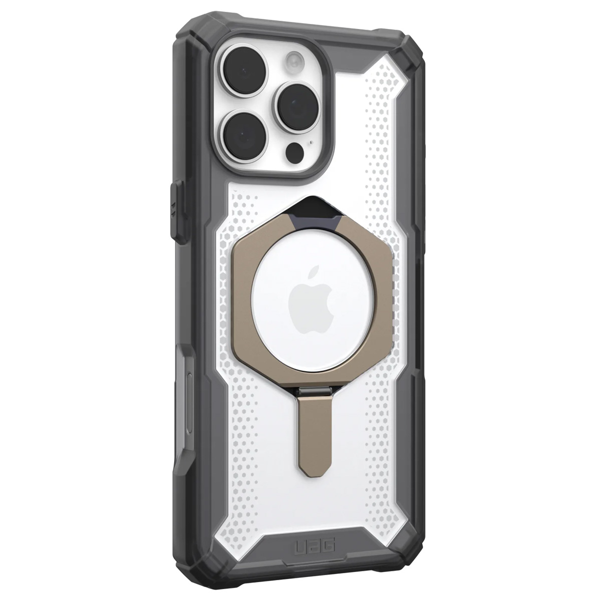 UAG Plasma XTE Backcover MagSafe Apple iPhone 16 Pro Max - Ash / Titanium - Afbeelding 8