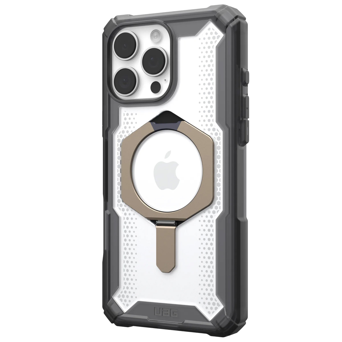 UAG Plasma XTE Backcover MagSafe Apple iPhone 16 Pro Max - Ash / Titanium - Afbeelding 2