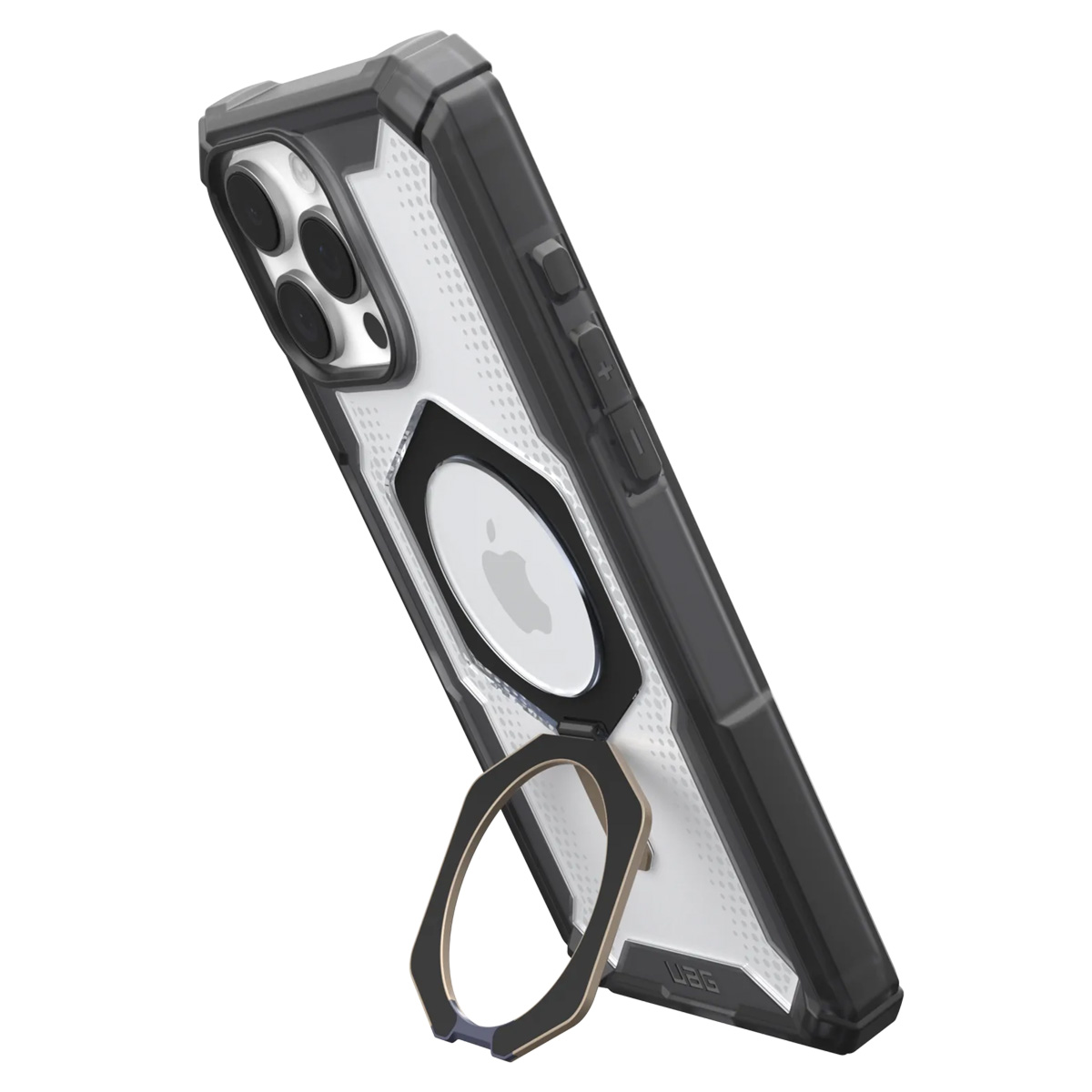 UAG Plasma XTE Backcover MagSafe Apple iPhone 16 Pro Max - Ash / Titanium - Afbeelding 3