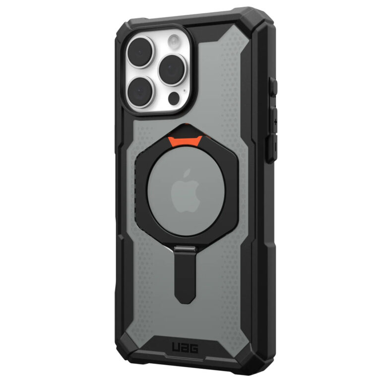 UAG Plasma XTE Backcover MagSafe Apple iPhone 16 Pro Max - Black / Orange - Afbeelding 4