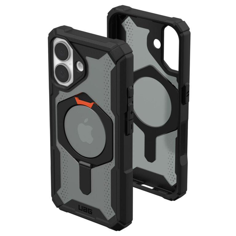 UAG Plasma XTE Backcover MagSafe Apple iPhone 16 - Black / Orange - Afbeelding 10