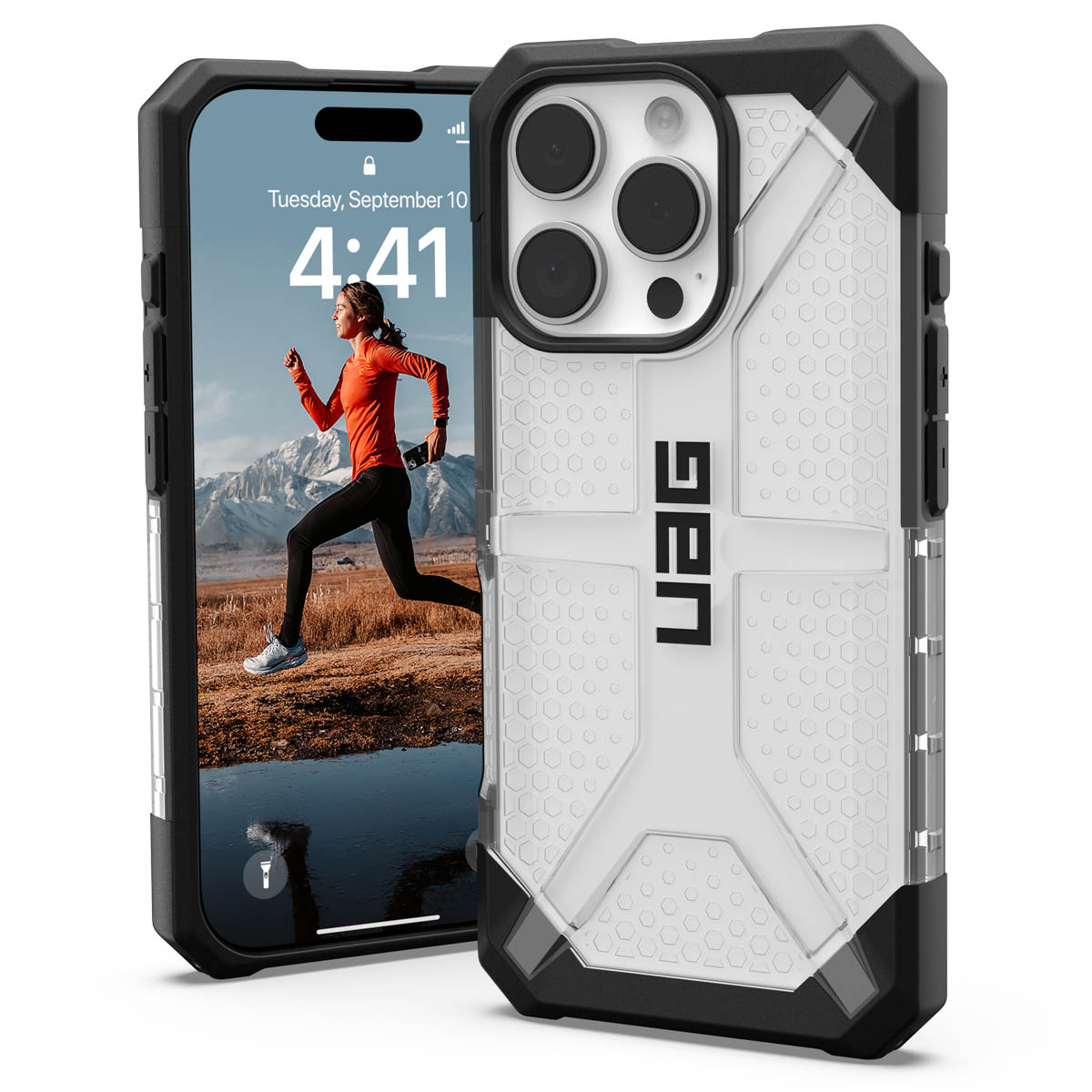 UAG Plasma Backcover Apple iPhone 16 Pro – Ice