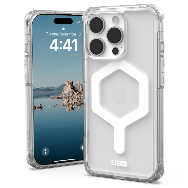 UAG Plyo Backcover MagSafe Apple iPhone 16 Pro - Ice / White - Afbeelding 10