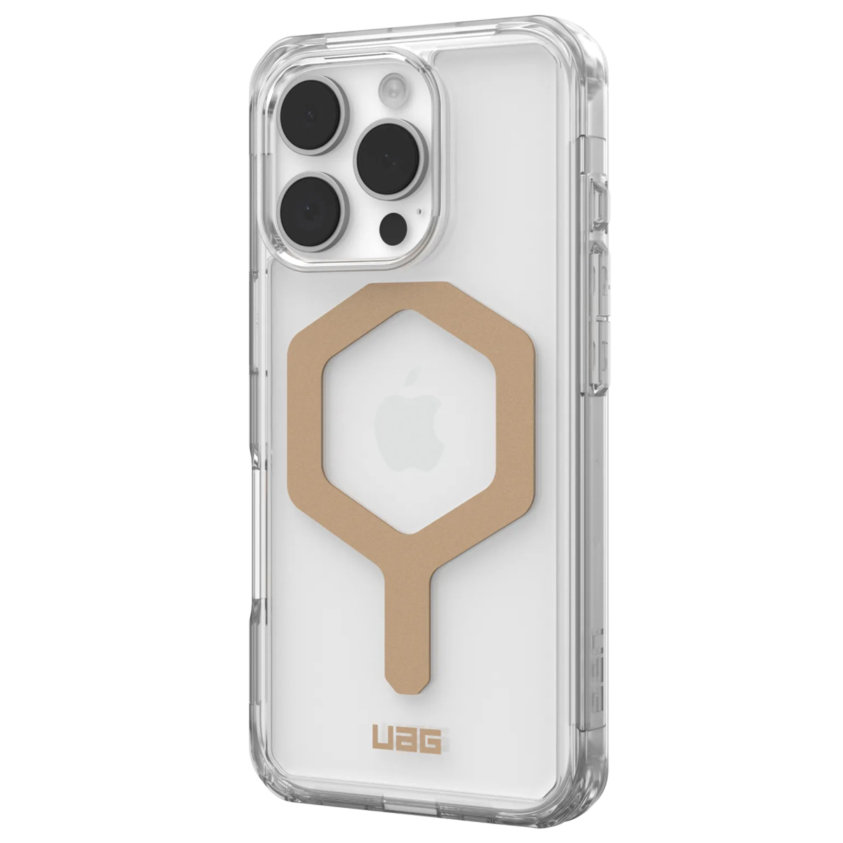 UAG Plyo Backcover MagSafe Apple iPhone 16 Pro - Ice Gold - Afbeelding 2