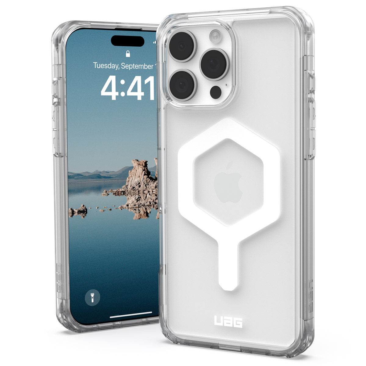 UAG Plyo Backcover MagSafe Apple iPhone 16 Pro Max - Ice White