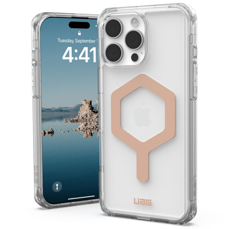 UAG Plyo Backcover MagSafe Apple iPhone 16 Pro Max - Ice / Rose Gold - Afbeelding 10