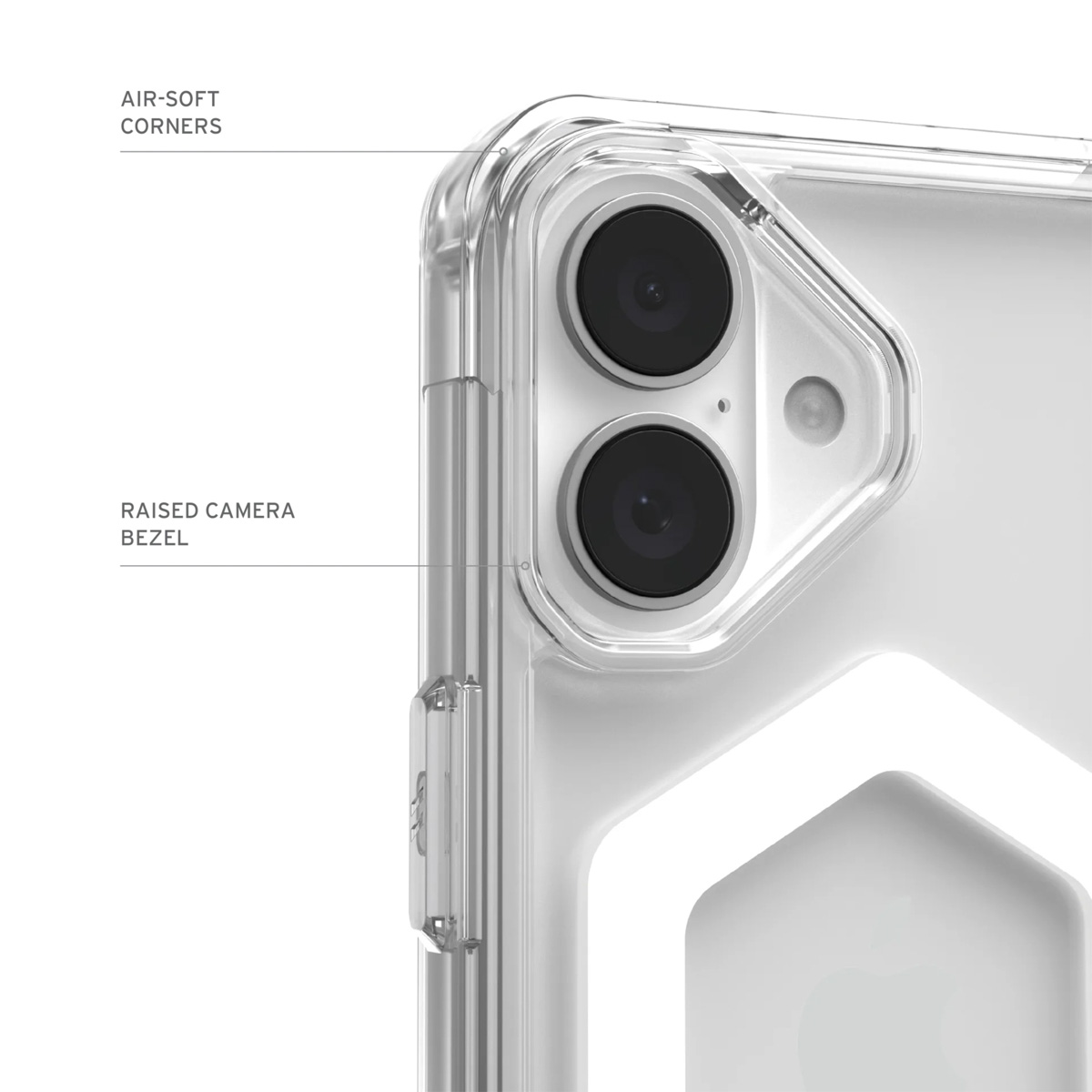 UAG Plyo Backcover MagSafe Apple iPhone 16 - Ice White - Afbeelding 3