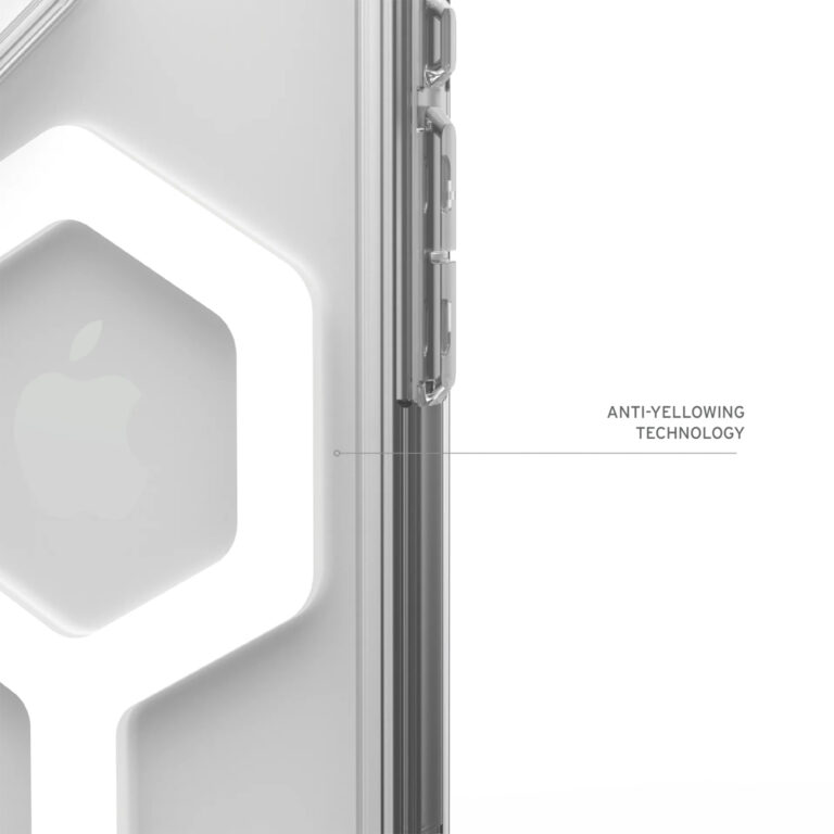 UAG Plyo Backcover MagSafe Apple iPhone 16 - Ice / White - Afbeelding 10