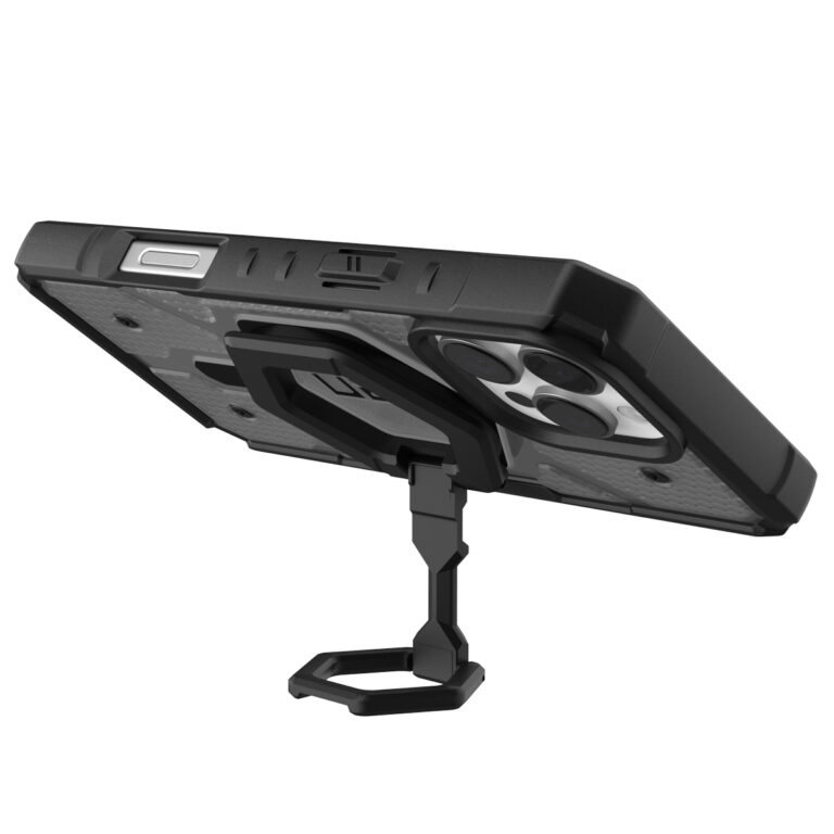 UAG Pathfinder Backcover MagSafe met polsbandje Apple iPhone 16 Pro Max - Ash Black - Afbeelding 5