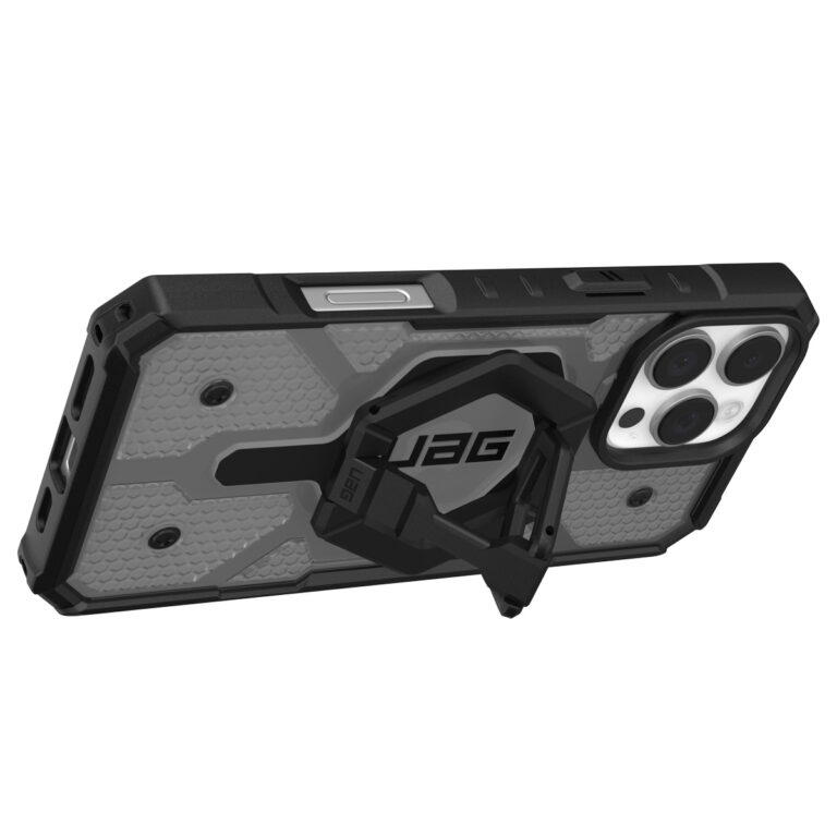 UAG Pathfinder Backcover MagSafe met polsbandje Apple iPhone 16 Pro Max - Ash Black - Afbeelding 4