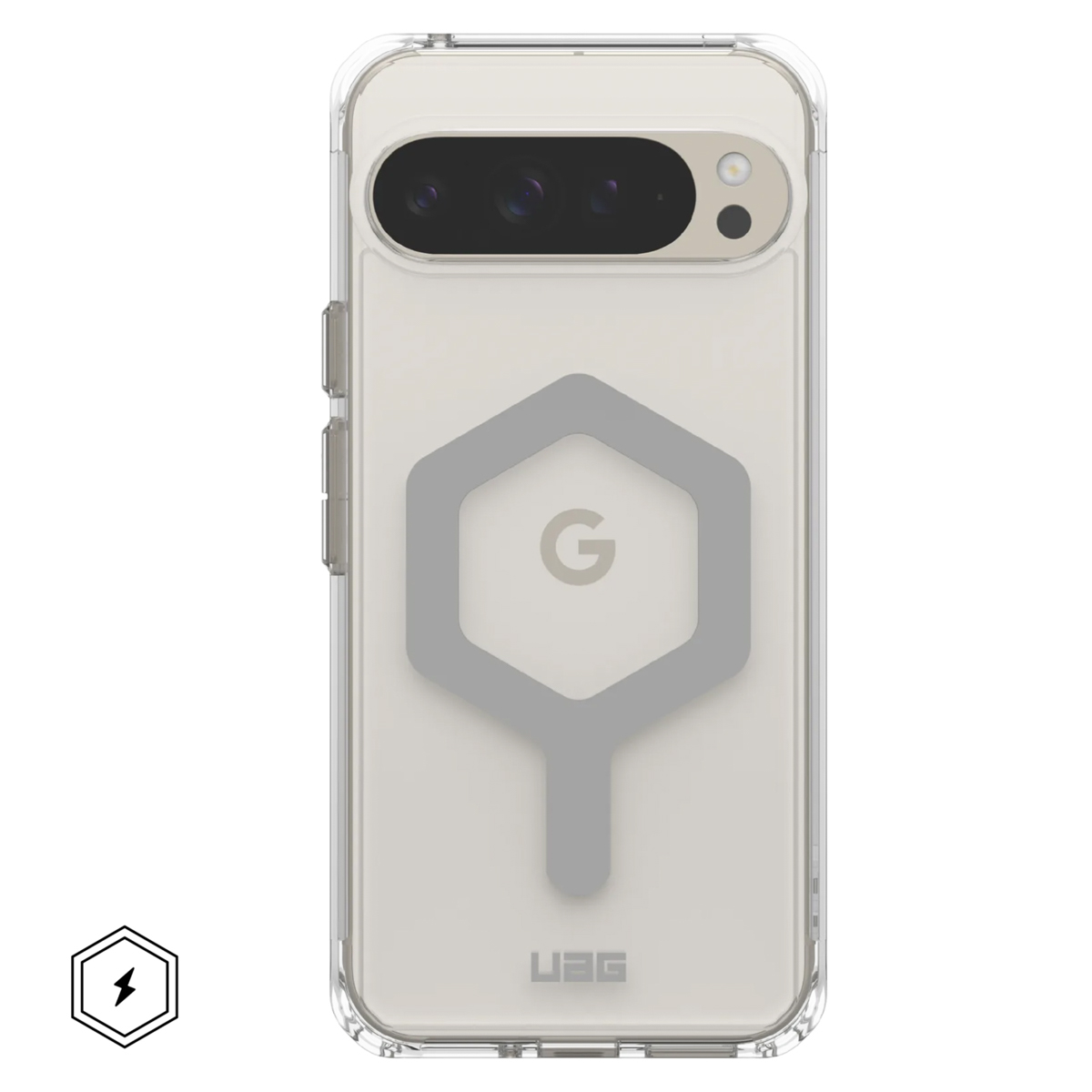 UAG Plyo Pro backcover Google Pixel 9 Pro XL – Ice / Silver