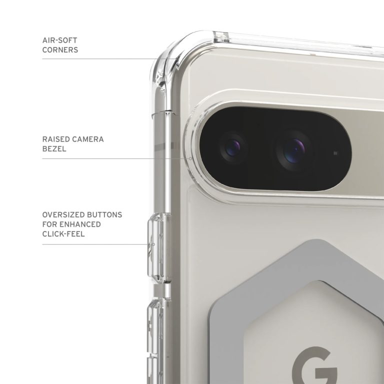 UAG Plyo Pro backcover Google Pixel 9 - Ice / Silver - Afbeelding 4