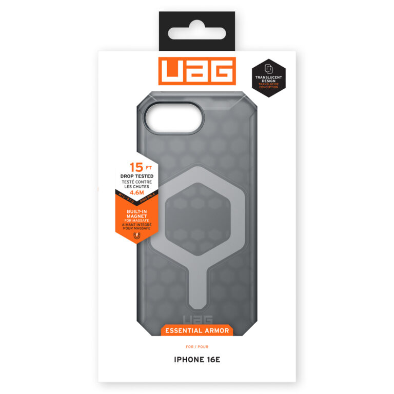 UAG Essential Armor MagSafe Apple iPhone 16e - Ash - Afbeelding 2