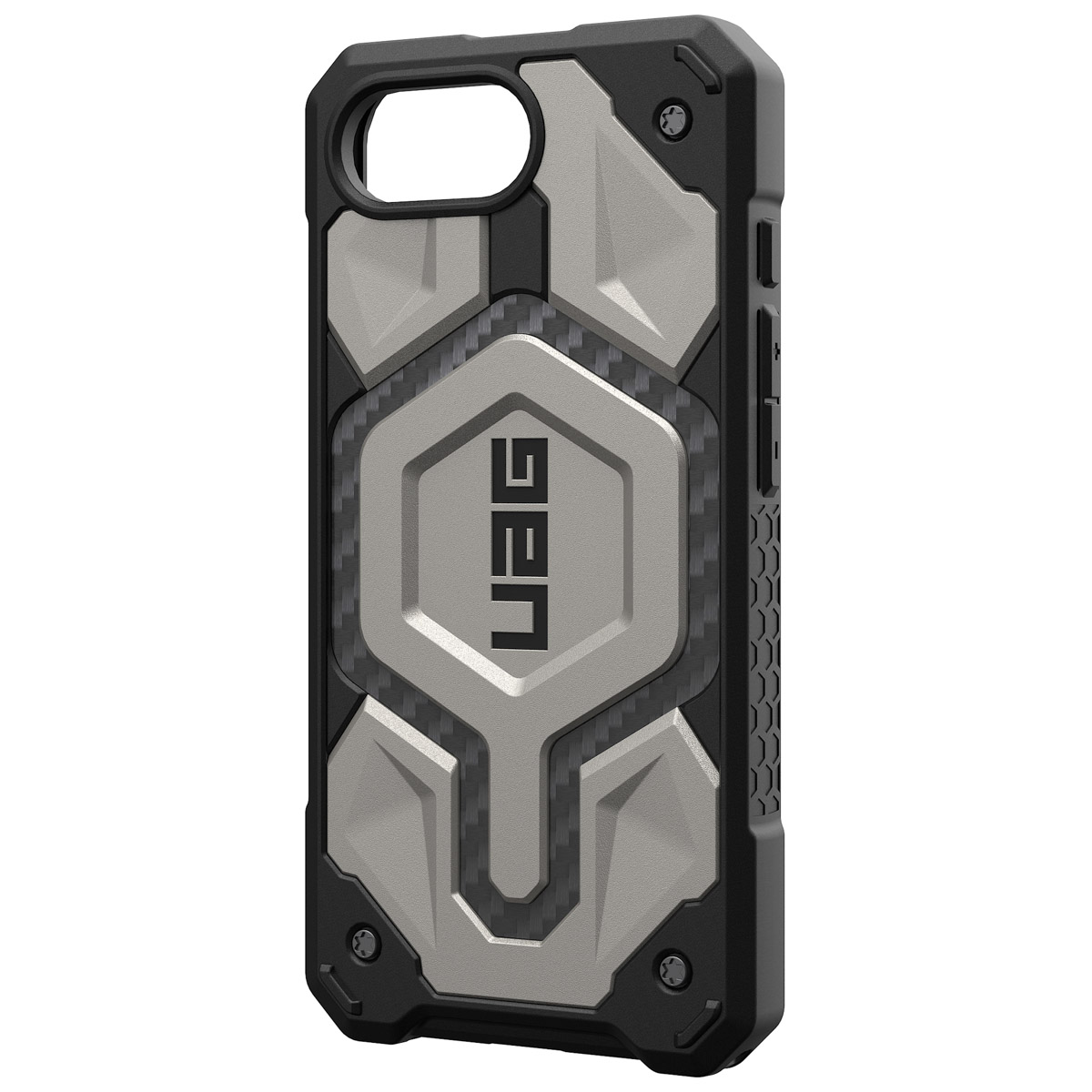 UAG Monarch Backcover Apple iPhone 16e - Titanium - Afbeelding 7