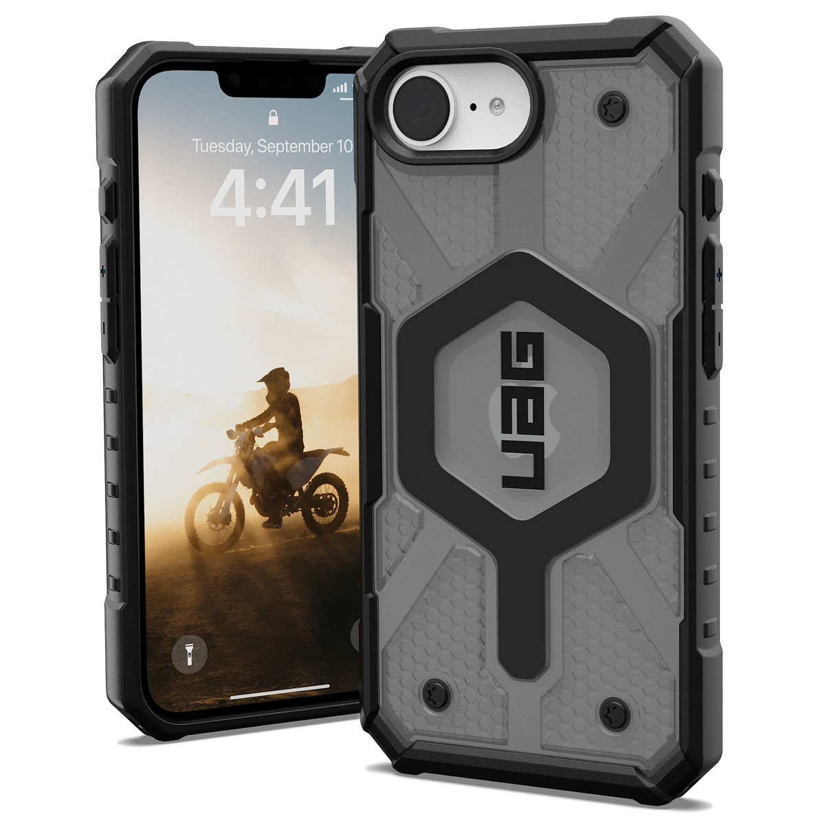 UAG Pathfinder Backcover MagSafe Apple iPhone 16e – Ash