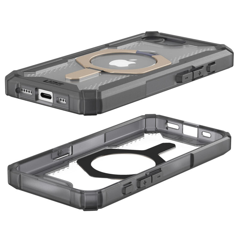 UAG Plasma XTE Backcover MagSafe Apple iPhone 16e - Ash / Titanium - Afbeelding 10