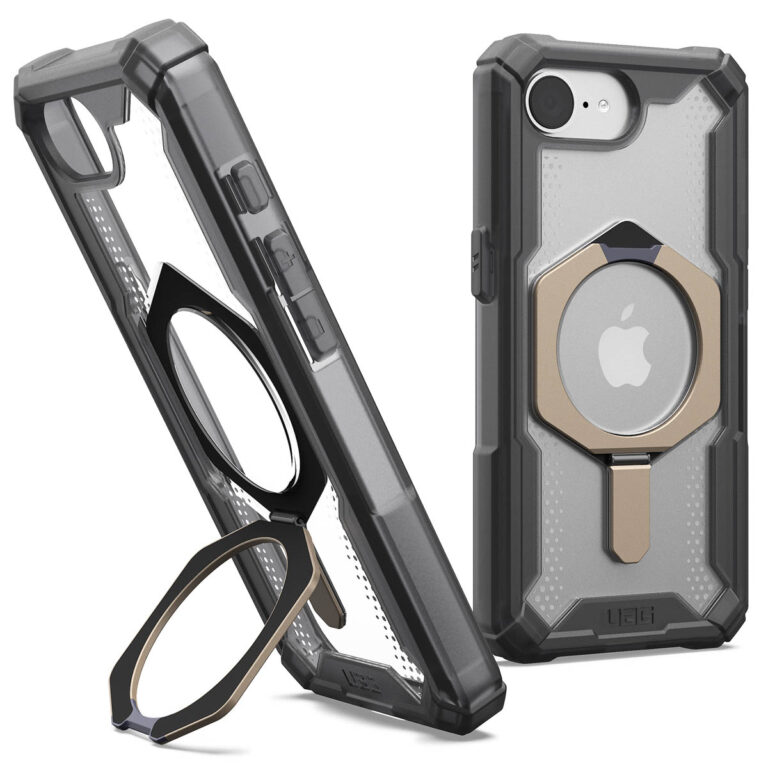 UAG Plasma XTE Backcover MagSafe Apple iPhone 16e - Ash / Titanium - Afbeelding 7