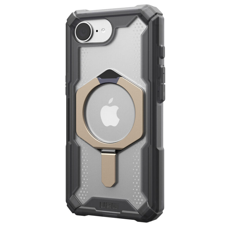 UAG Plasma XTE Backcover MagSafe Apple iPhone 16e - Ash / Titanium - Afbeelding 6