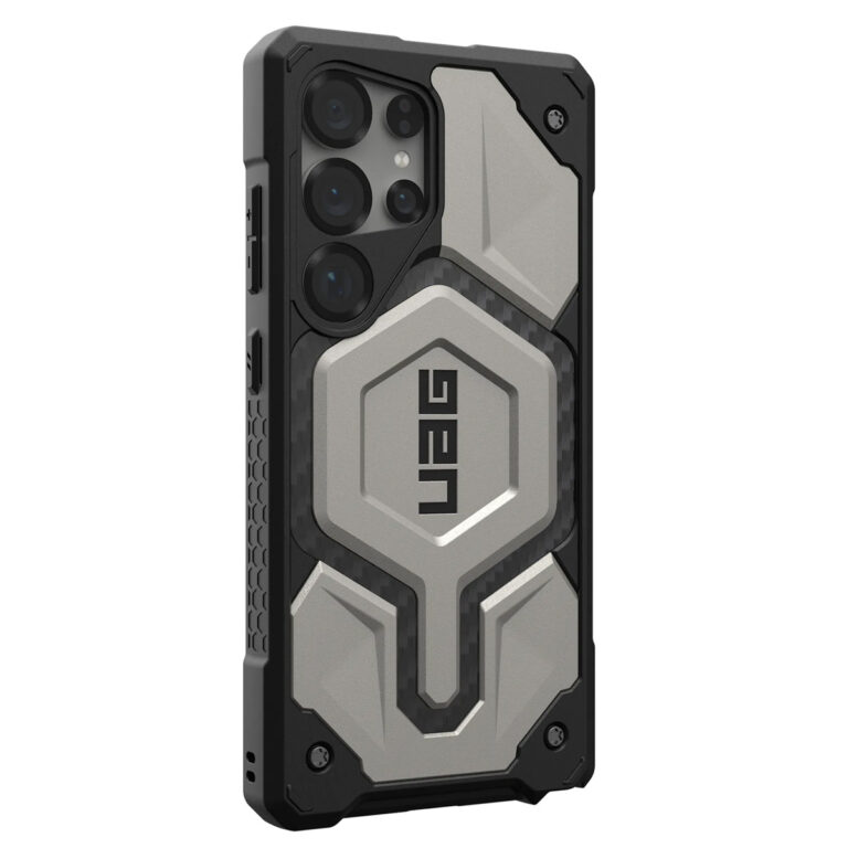UAG Monarch Pro Backcover Samsung Galaxy S25 Ultra - Titanium - Afbeelding 5