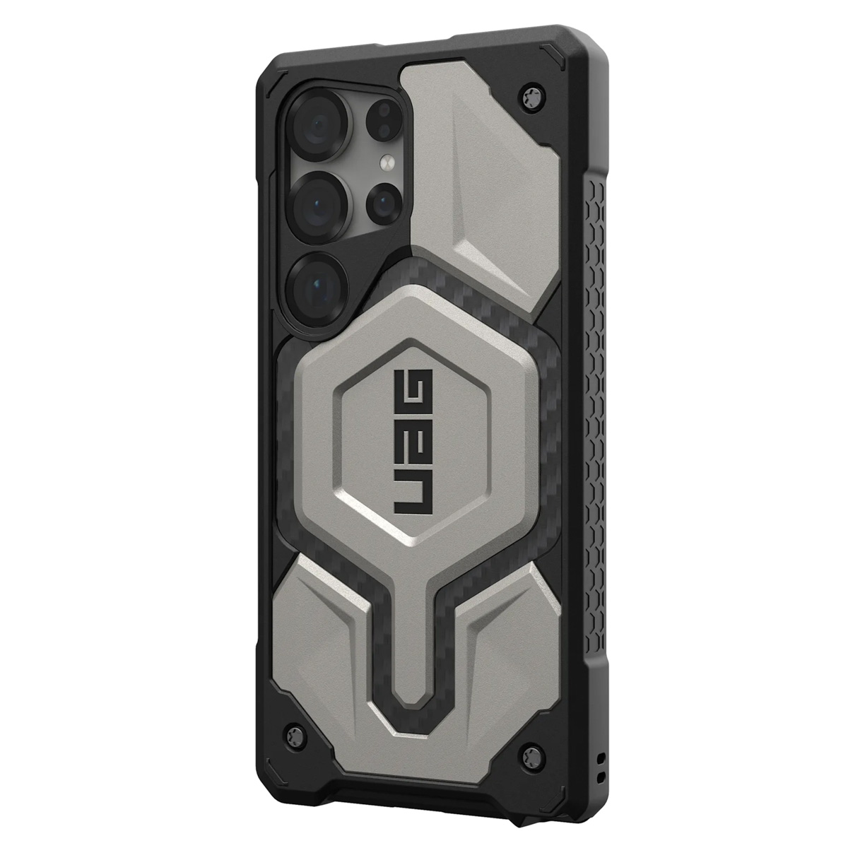 UAG Monarch Pro Backcover Samsung Galaxy S25 Ultra - Titanium - Afbeelding 3