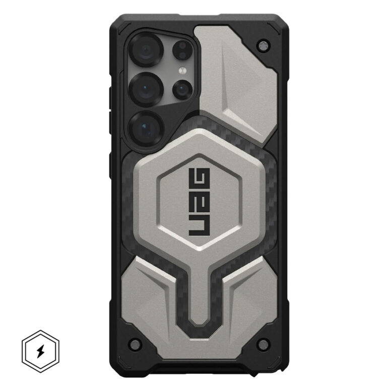 UAG Monarch Pro Backcover Samsung Galaxy S25 Ultra - Titanium - Afbeelding 7