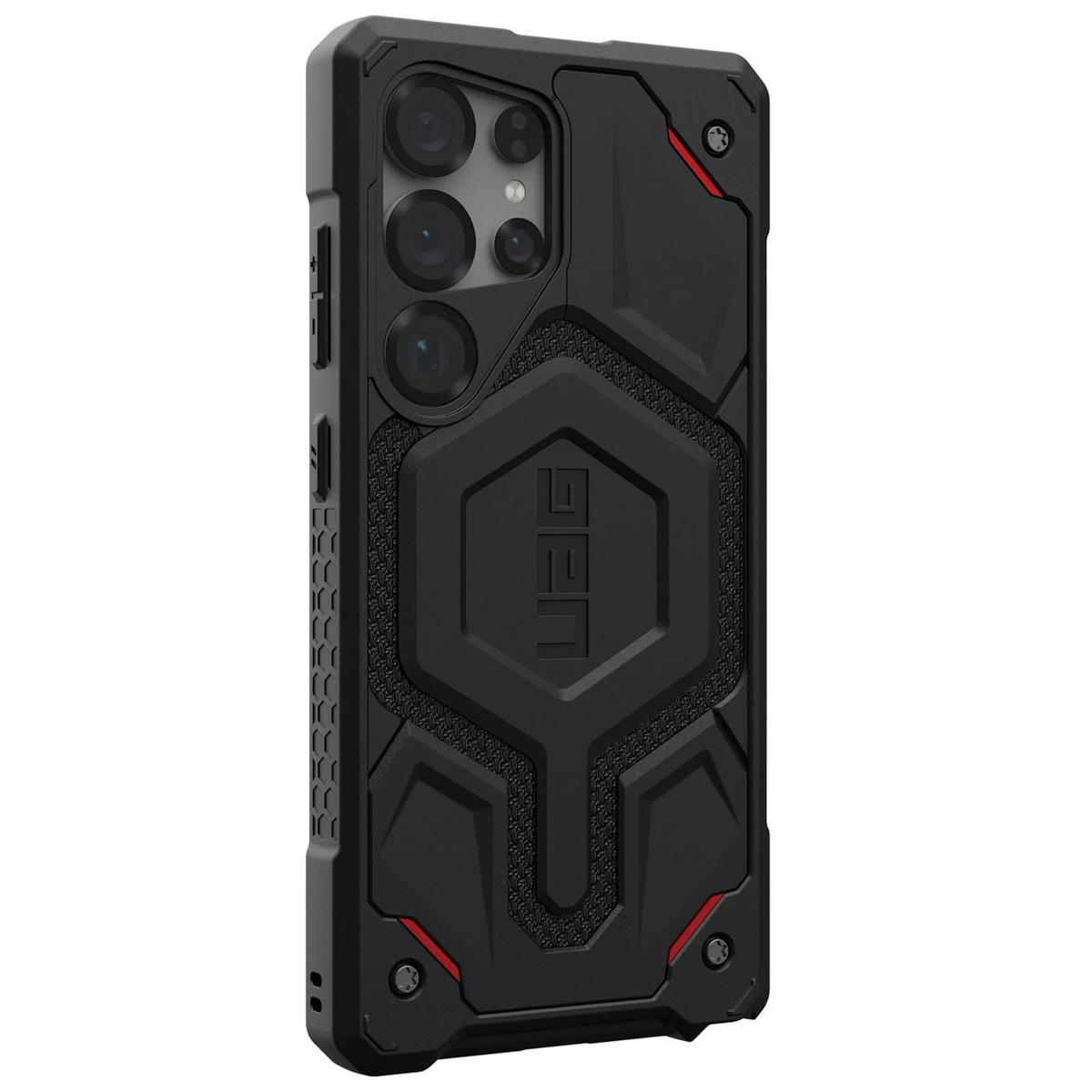 UAG Monarch Pro Backcover Samsung Galaxy S25 Ultra - Kevlar Black - Afbeelding 2