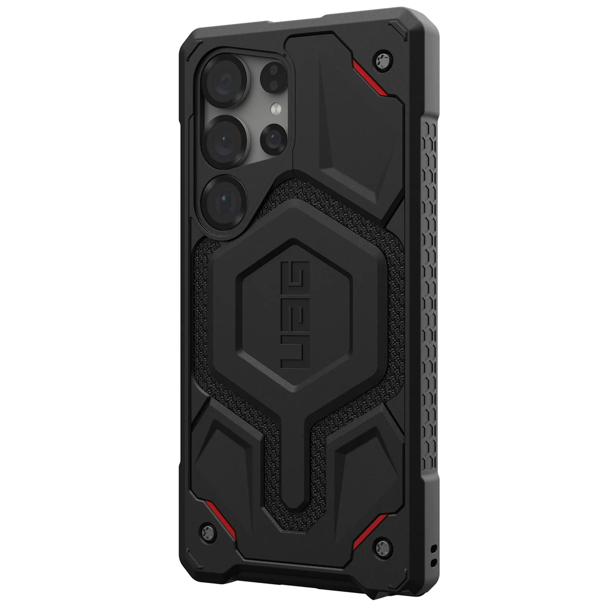 UAG Monarch Pro Backcover Samsung Galaxy S25 Ultra – Kevlar Black