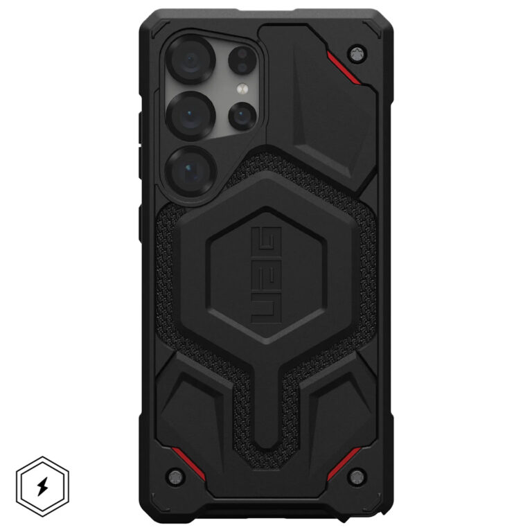 UAG Monarch Pro Backcover Samsung Galaxy S25 Ultra - Kevlar Black - Afbeelding 4