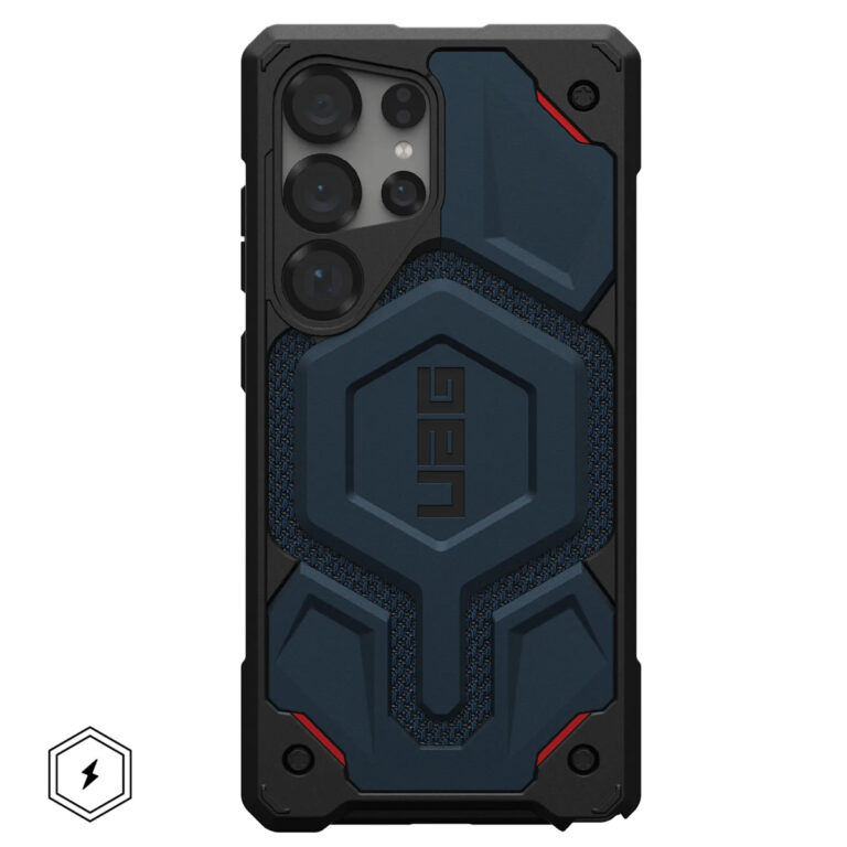 UAG Monarch Pro Backcover Samsung Galaxy S25 Ultra - Kevlar Mallard - Afbeelding 4