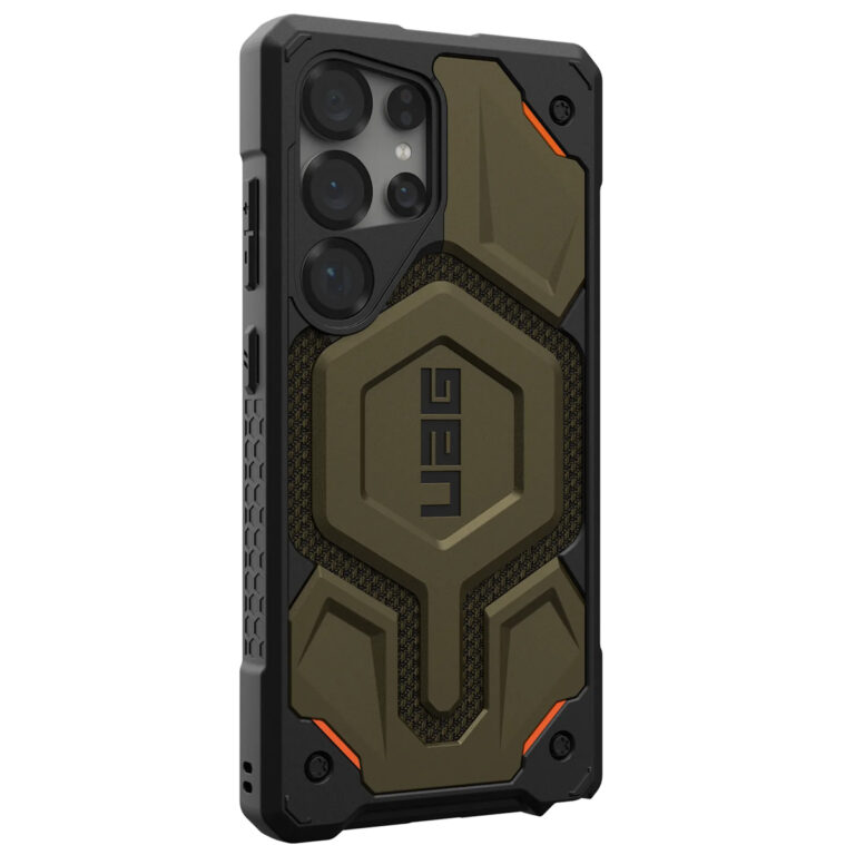 UAG Monarch Pro Backcover Samsung Galaxy S25 Ultra - Kevlar Element Green - Afbeelding 5