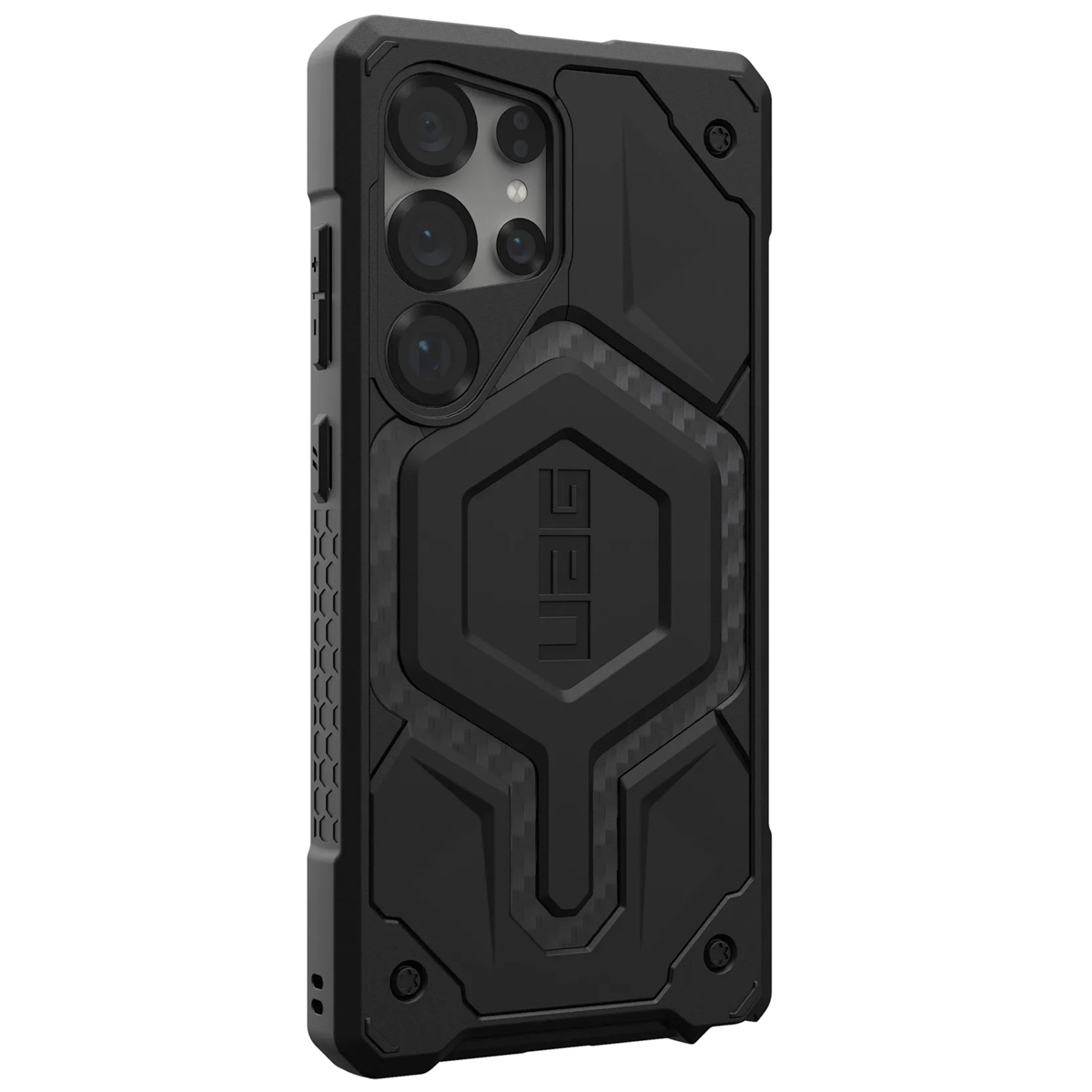 UAG Monarch Pro Backcover Samsung Galaxy S25 Ultra - Carbon Fiber - Afbeelding 2