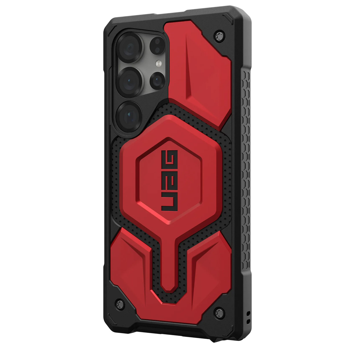 UAG Monarch Pro Backcover Samsung Galaxy S25 Ultra – Crimson
