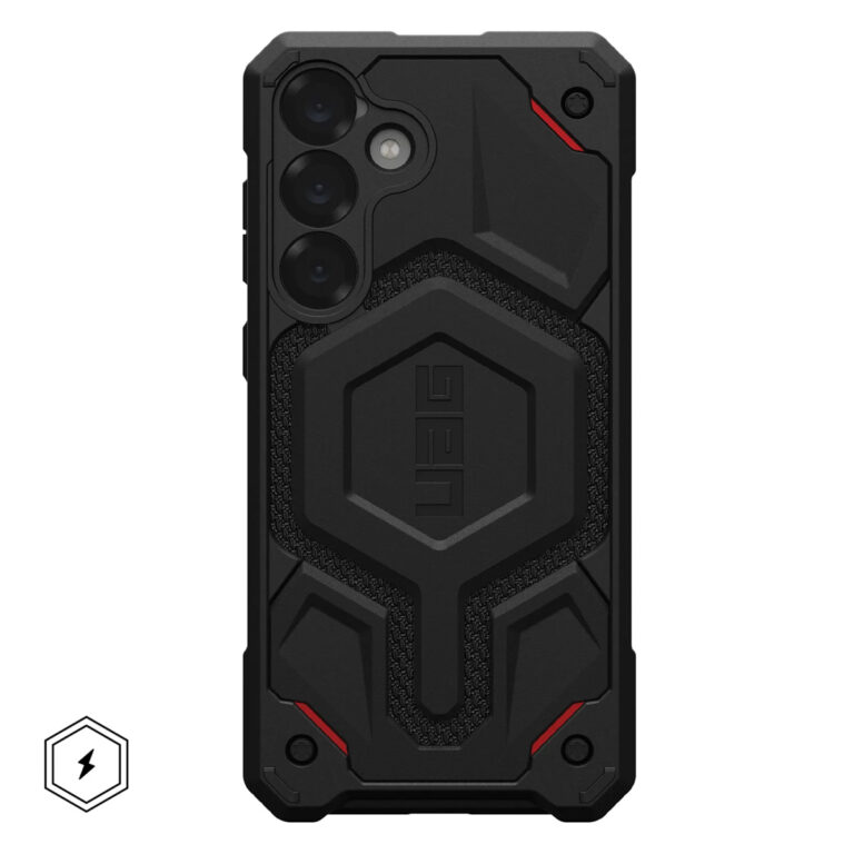 UAG Monarch Pro Backcover Samsung Galaxy S25 Plus - Kevlar Black - Afbeelding 4