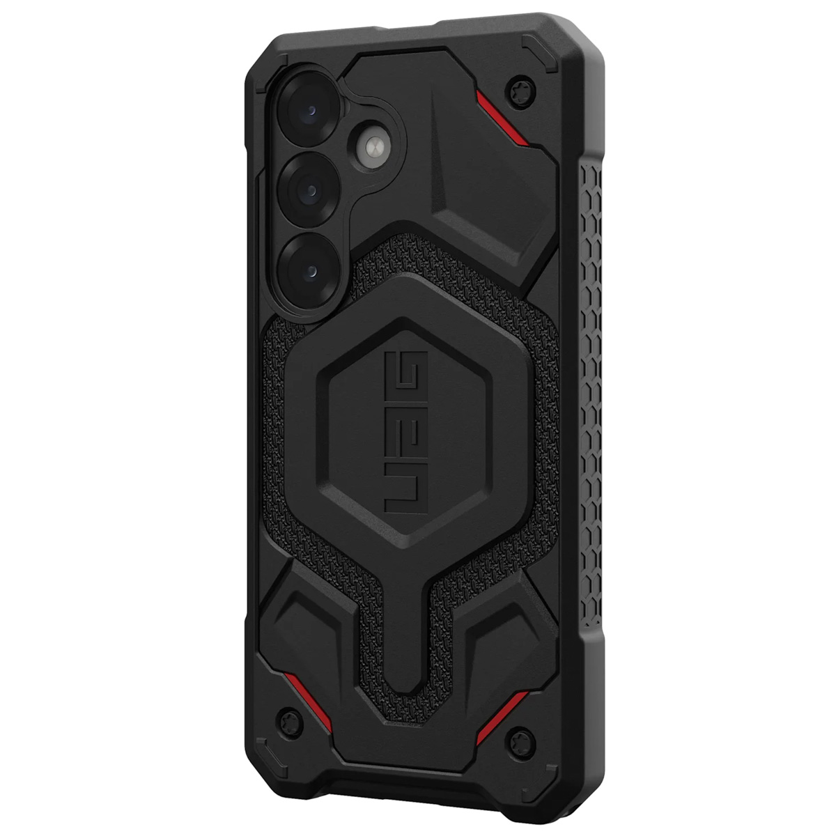 UAG Monarch Pro Backcover Samsung Galaxy S25 – Kevlar Black