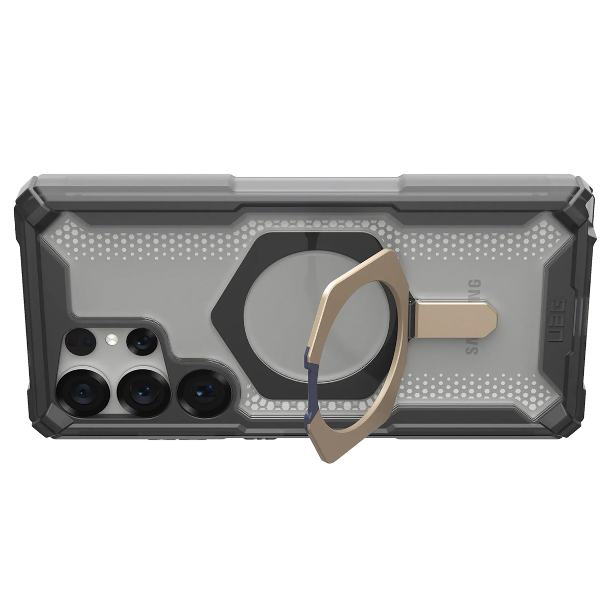 UAG Plasma XTE Backcover MagSafe Samsung Galaxy S25 Ultra - Ash / Titanium - Afbeelding 4