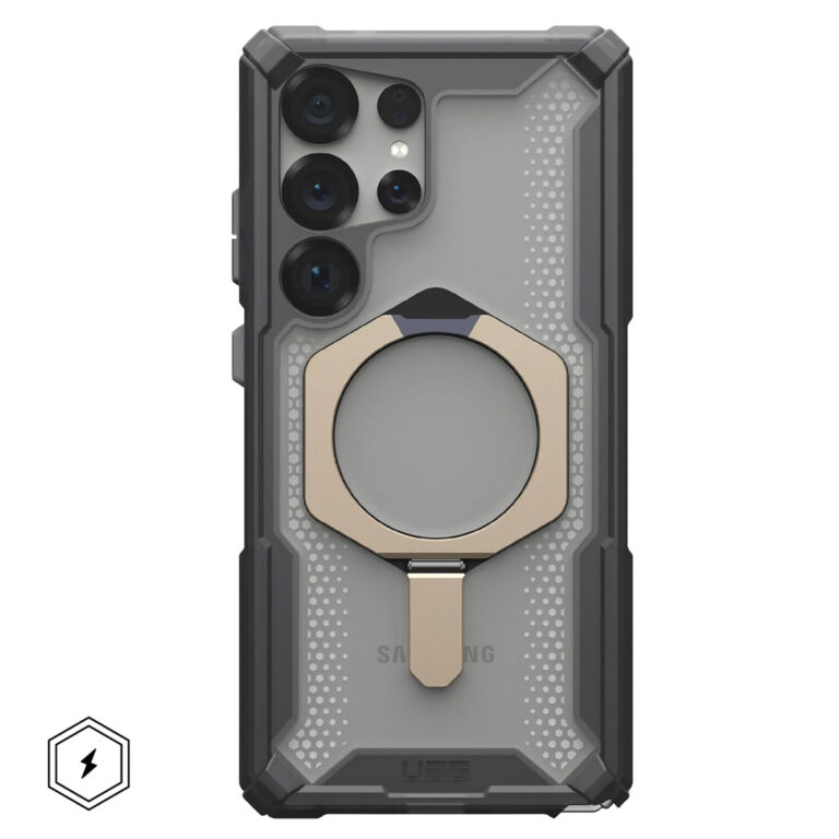 UAG Plasma XTE Backcover MagSafe Samsung Galaxy S25 Ultra - Ash / Titanium - Afbeelding 6