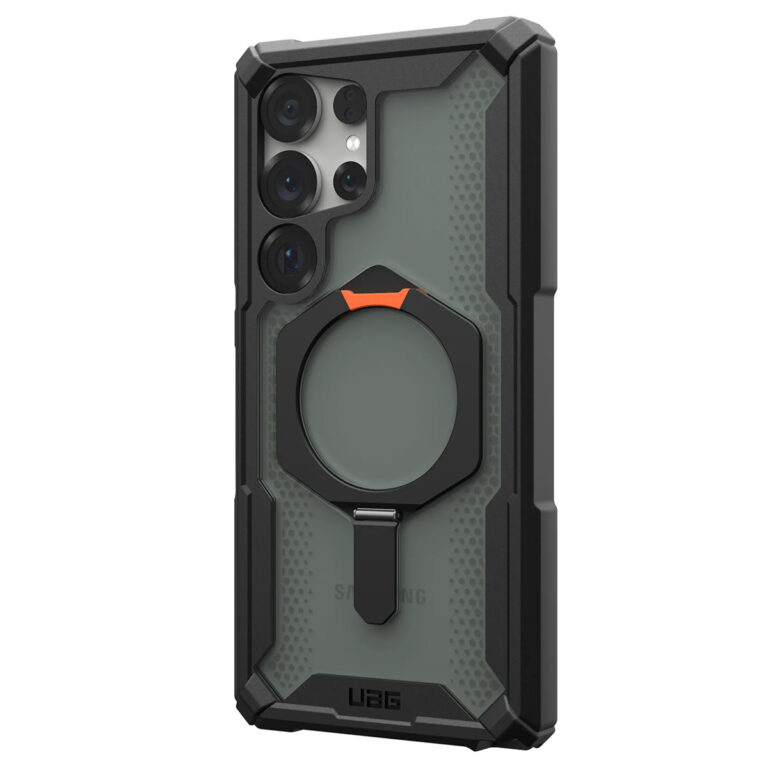 UAG Plasma XTE Backcover MagSafe Samsung Galaxy S25 Ultra - Black / Orange - Afbeelding 2
