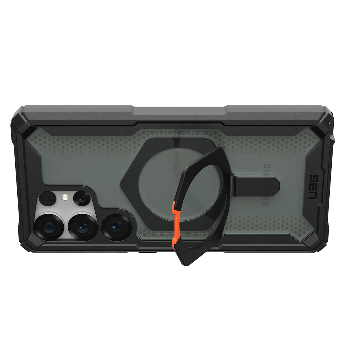 UAG Plasma XTE Backcover MagSafe Samsung Galaxy S25 Ultra – Black / Orange