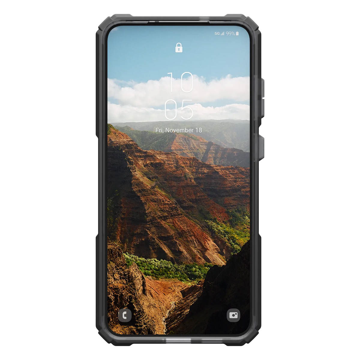 UAG Plasma XTE Backcover MagSafe Samsung Galaxy S25 Plus - Ash / Titanium - Afbeelding 6