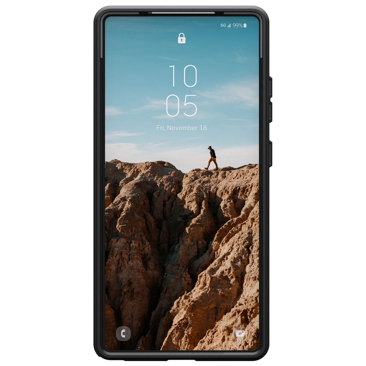 UAG Civilian Backcover MagSafe Samsung Galaxy S25 Ultra - Zwart - Afbeelding 4