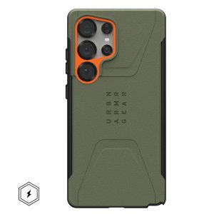 UAG Civilian Backcover MagSafe Samsung Galaxy S25 Ultra - Drab Orange