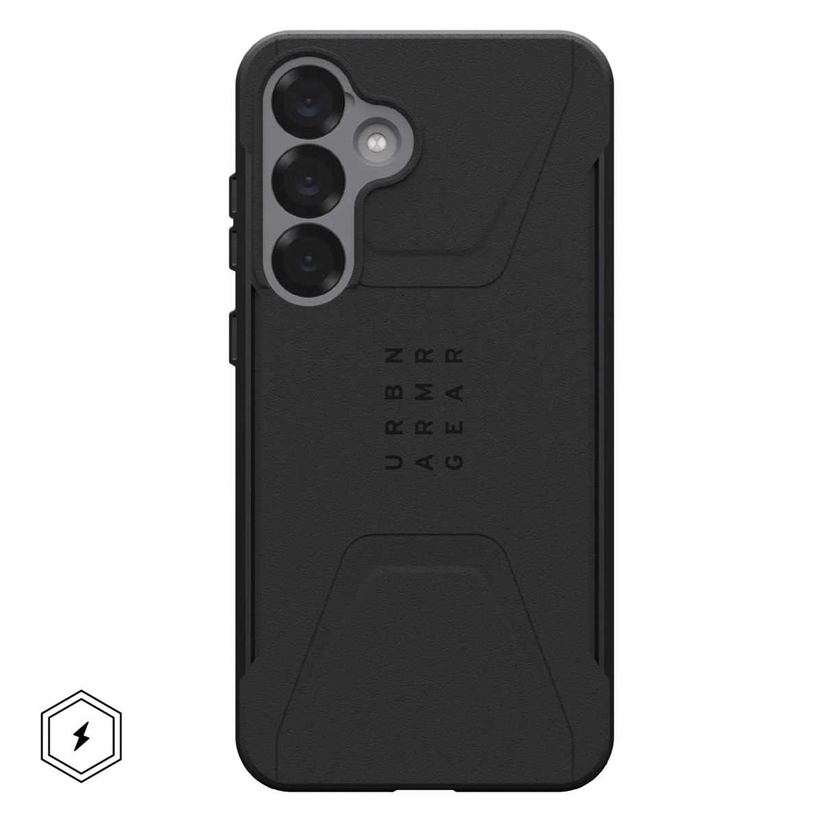 UAG Civilian Backcover MagSafe Samsung Galaxy S25 Plus – Zwart